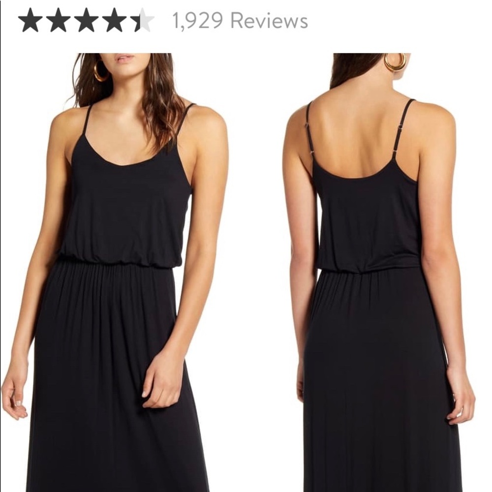 Lush maxi tank dress